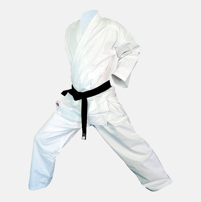 white karate Gi