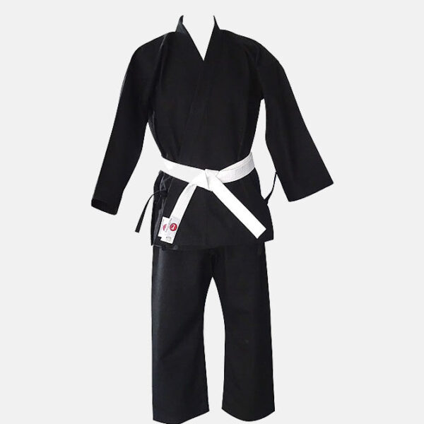 12oz canvas black karate Gi