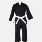 12oz canvas black karate Gi