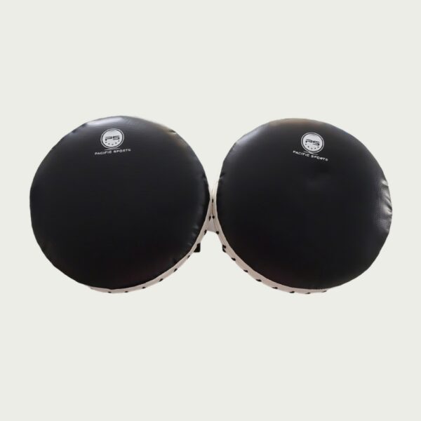 Round focus pads for martial art training