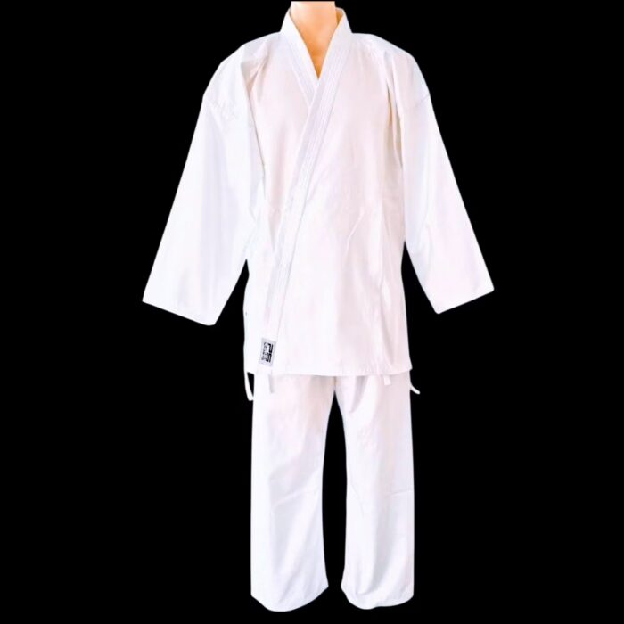 10oz karate gi front no belt